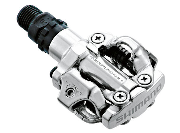 Shimano PD-M520S SPD MTB Pedal Sølv, inkl. cleats